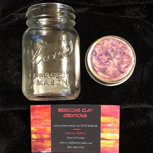 Pink Top Stash jar - Picture 3 of 3